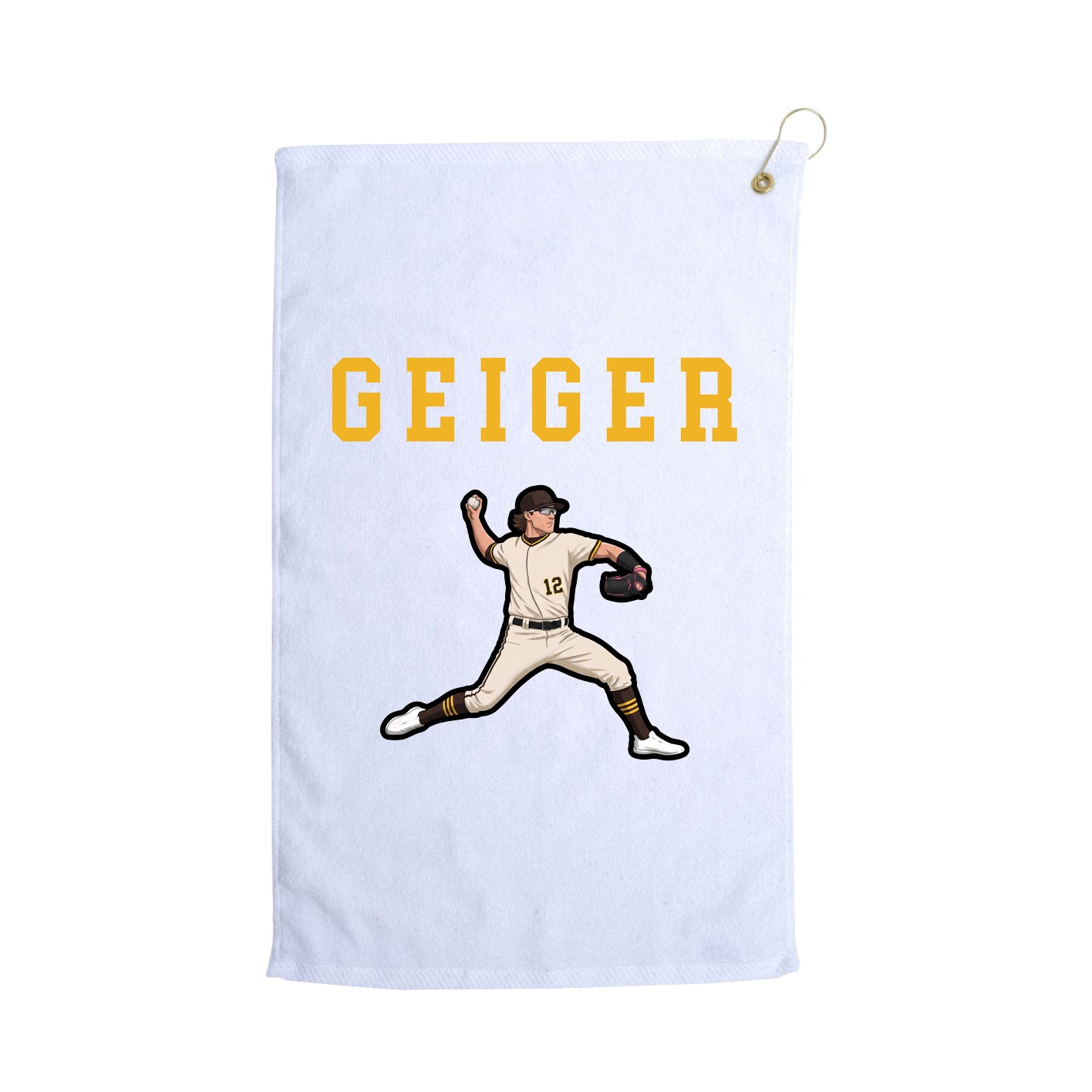 Golf Towel — Shirsey in White