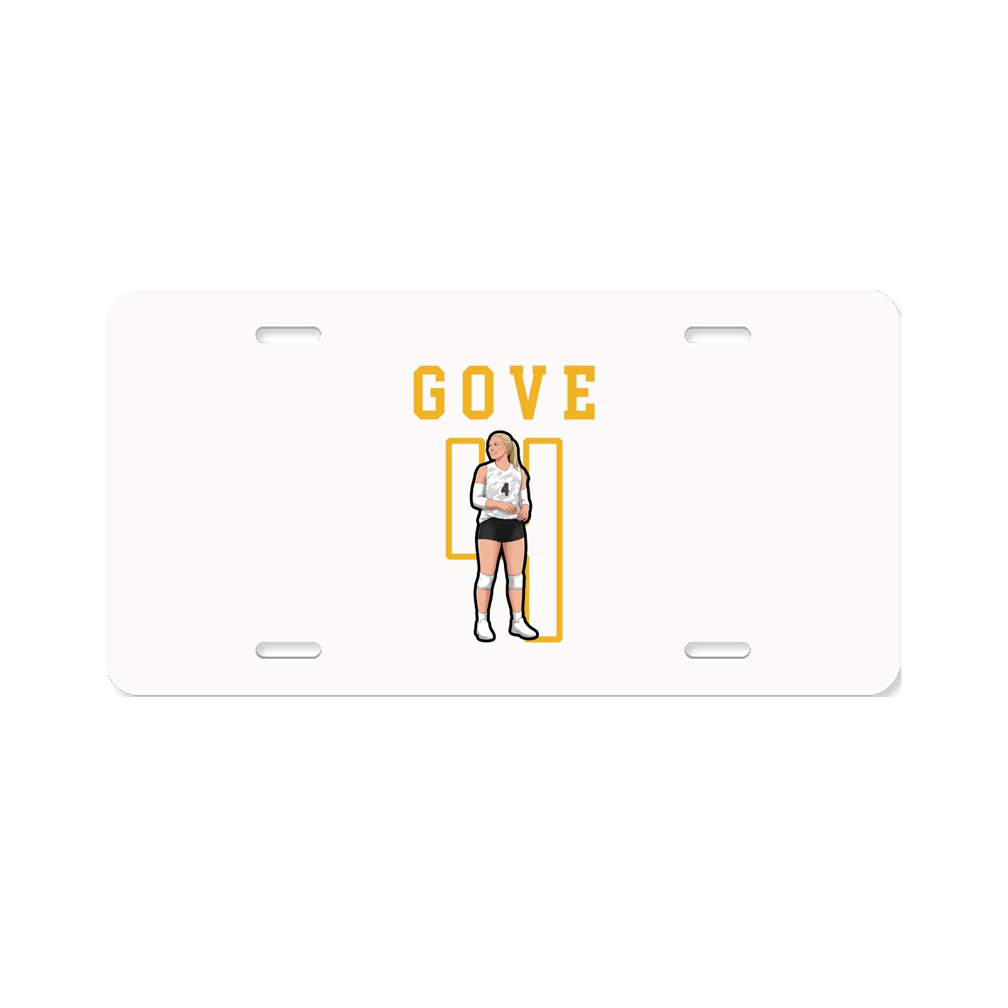 License Plate — Shirsey in Classic