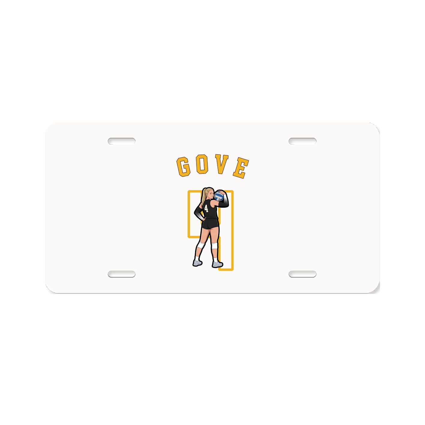 License Plate — Shirsey Arch in Classic