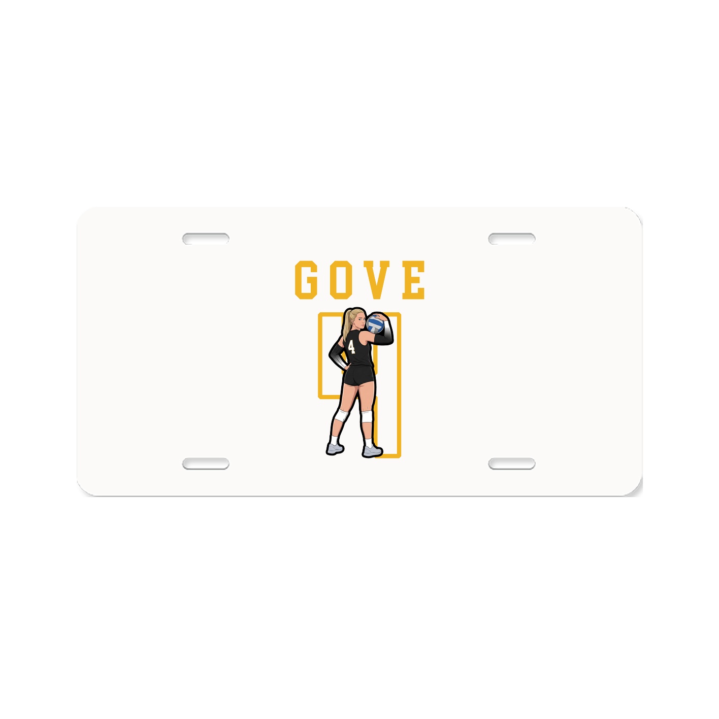 License Plate — Shirsey in Classic