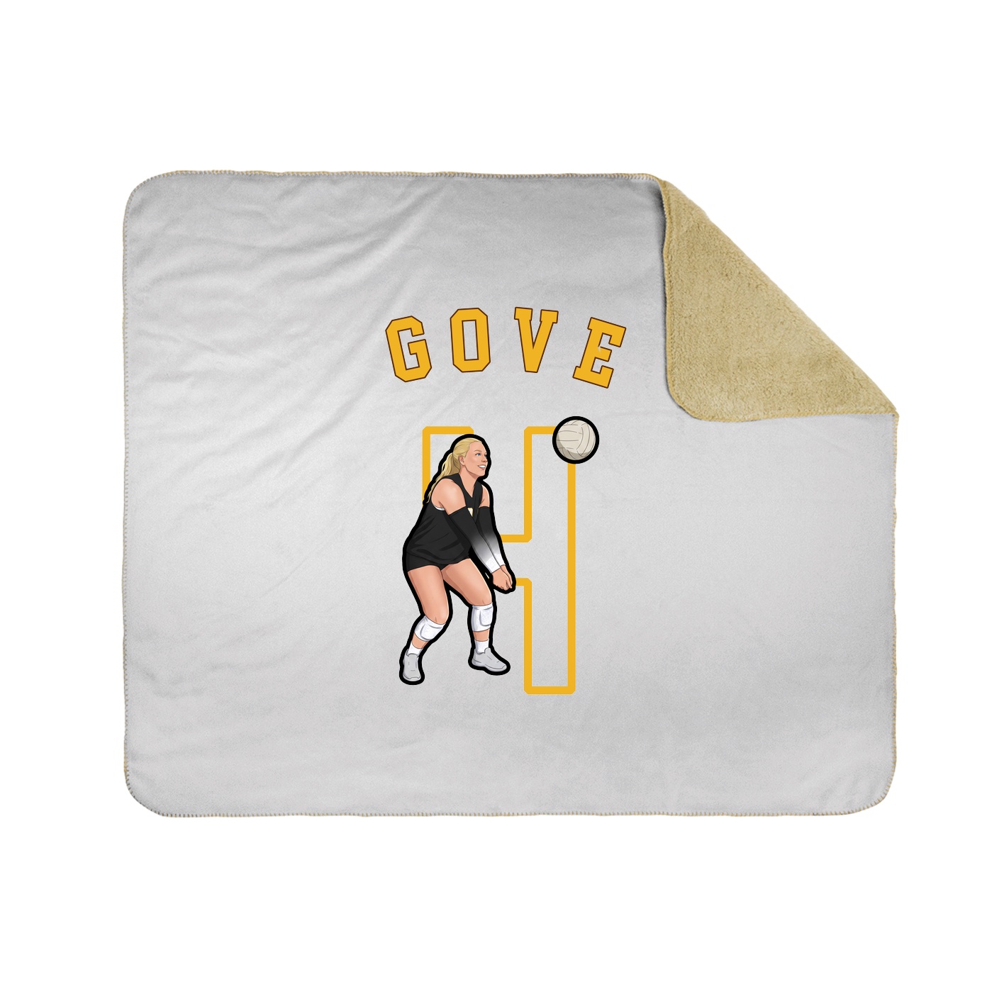 Throw Blanket — Shirsey Arch in White