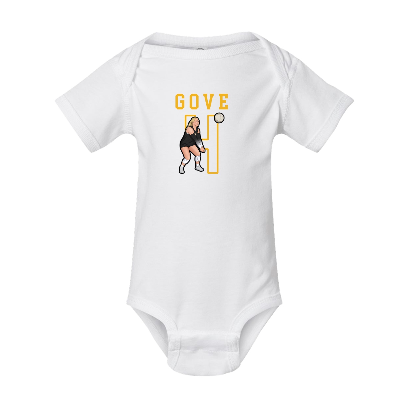 Baby Onesie — Shirsey in White