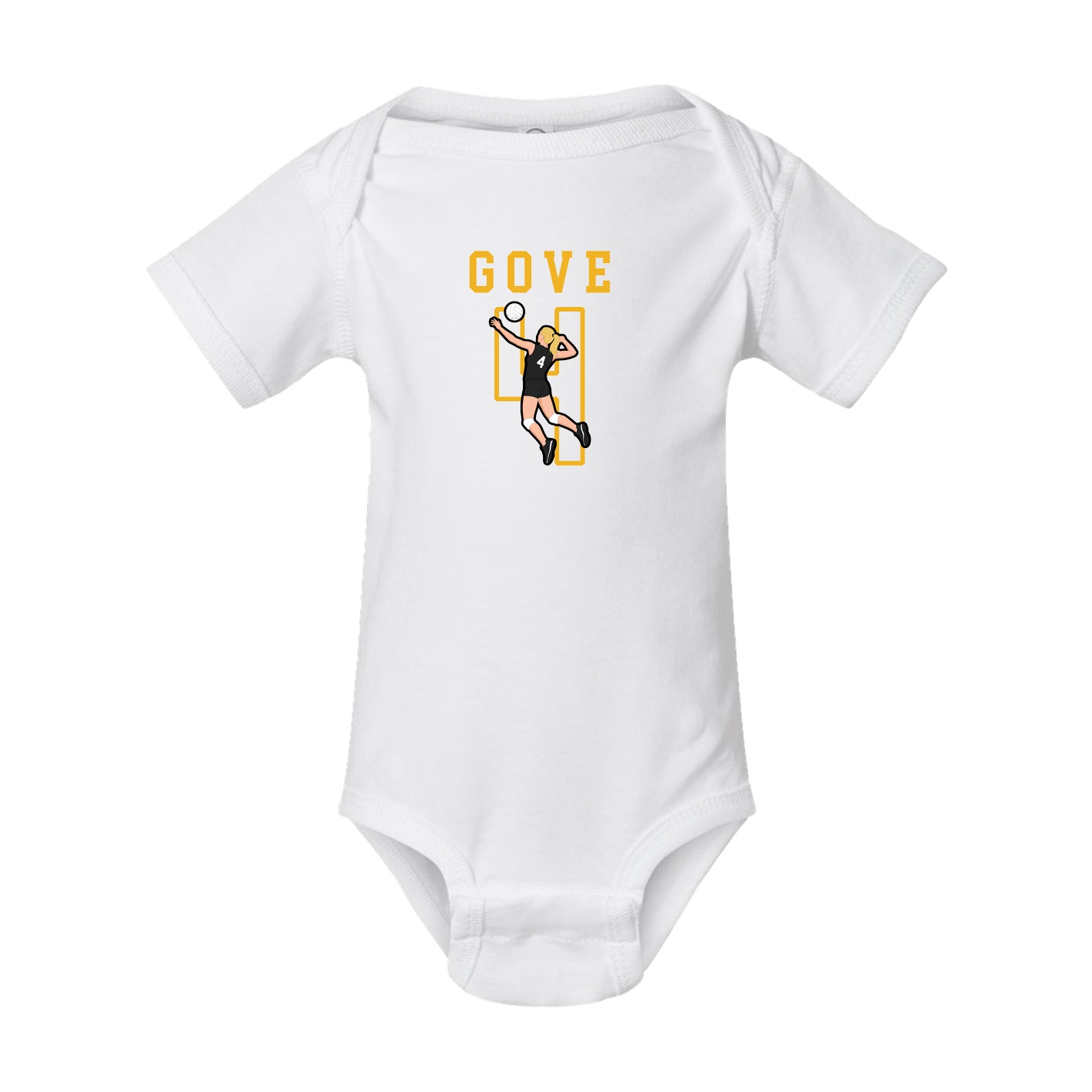 Baby Onesie — Shirsey in White