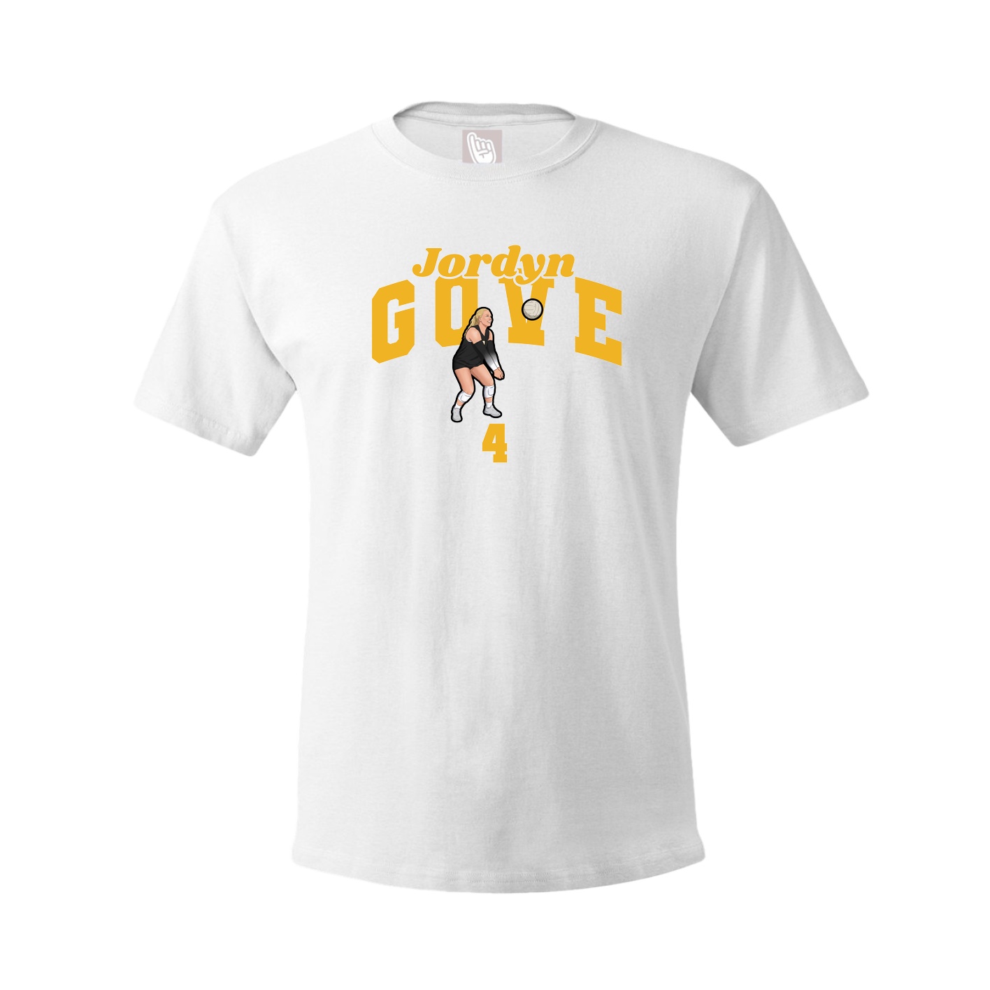 Tee — Signature Arch in White