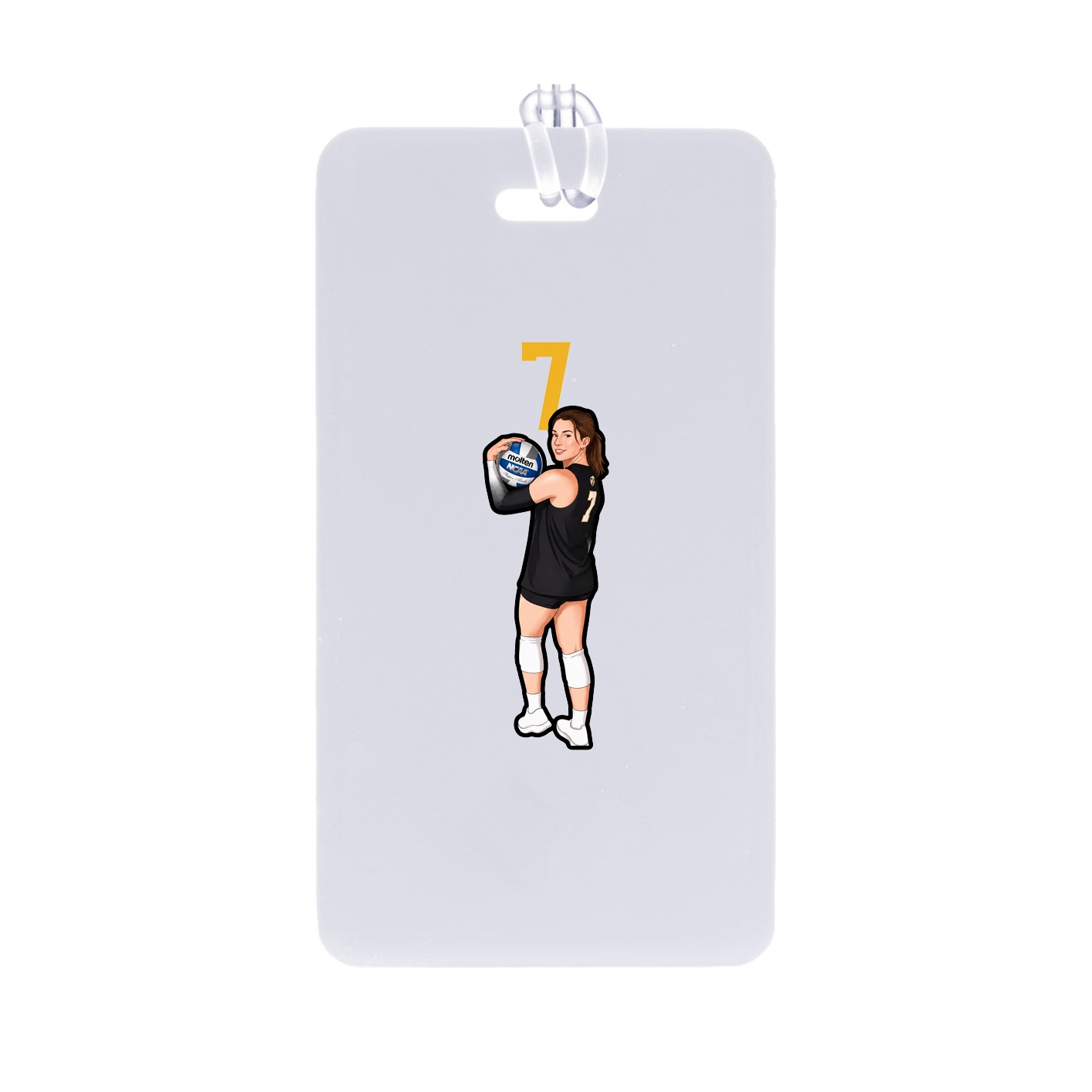 Bag Tag — Number Top in Classic