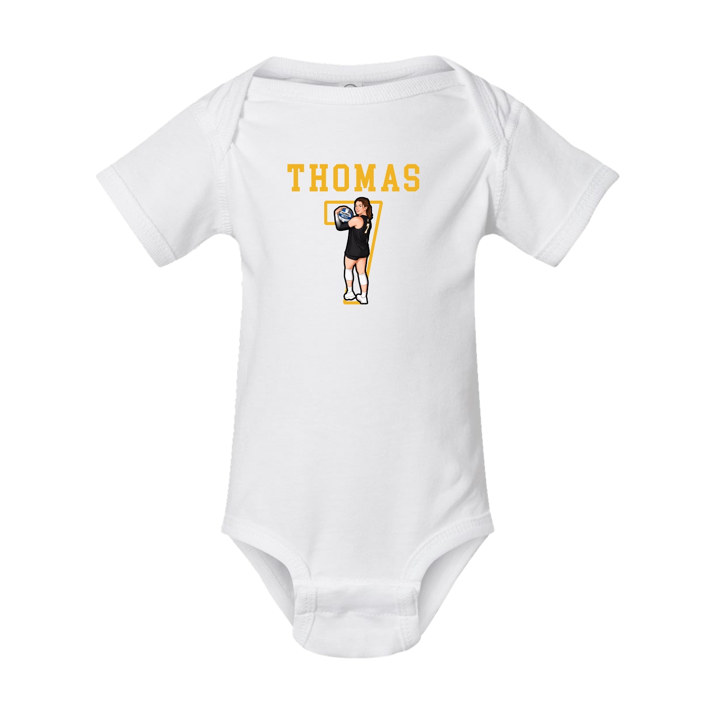 Baby Onesie — Shirsey in White
