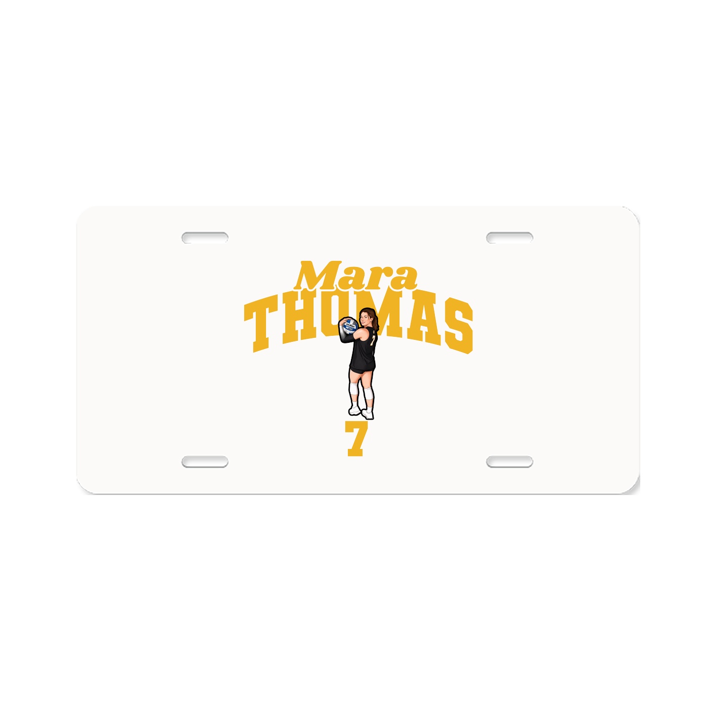 License Plate — Signature Arch in Classic