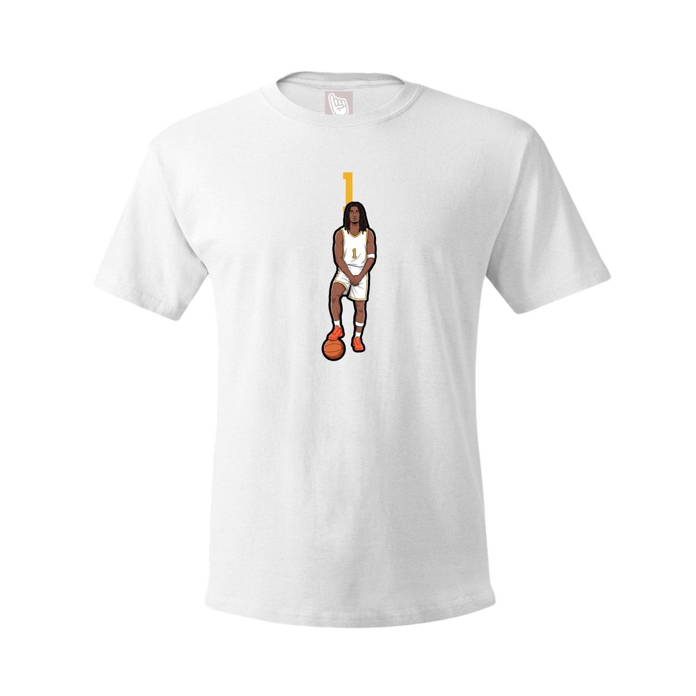 Tee — Number Top in White