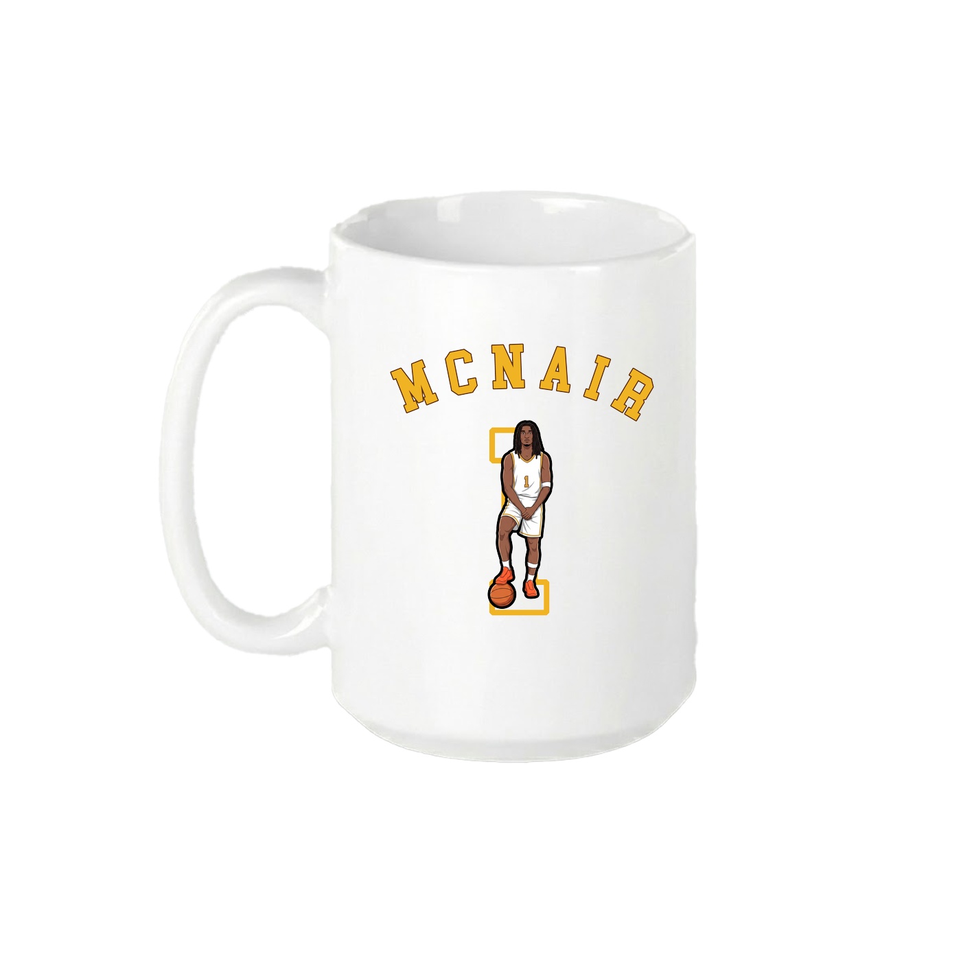 15oz Coffee Mug — Shirsey Arch in White