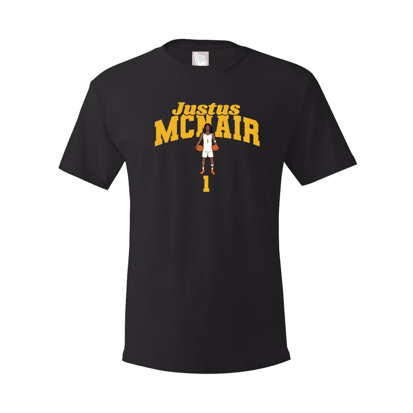 Tee — Signature Arch in Black