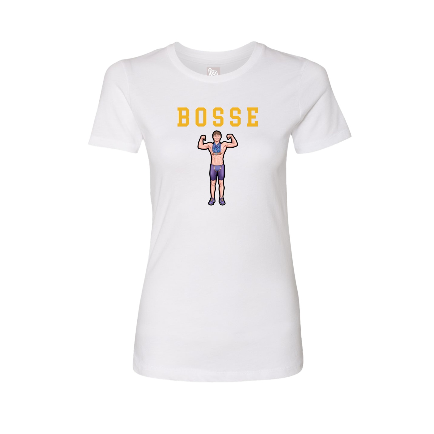 Fitted Women's Tee — Shirsey in White