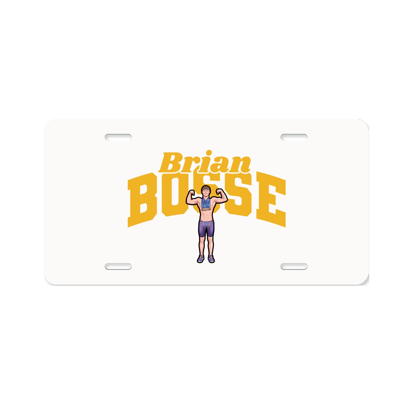 License Plate — Signature Arch in Classic
