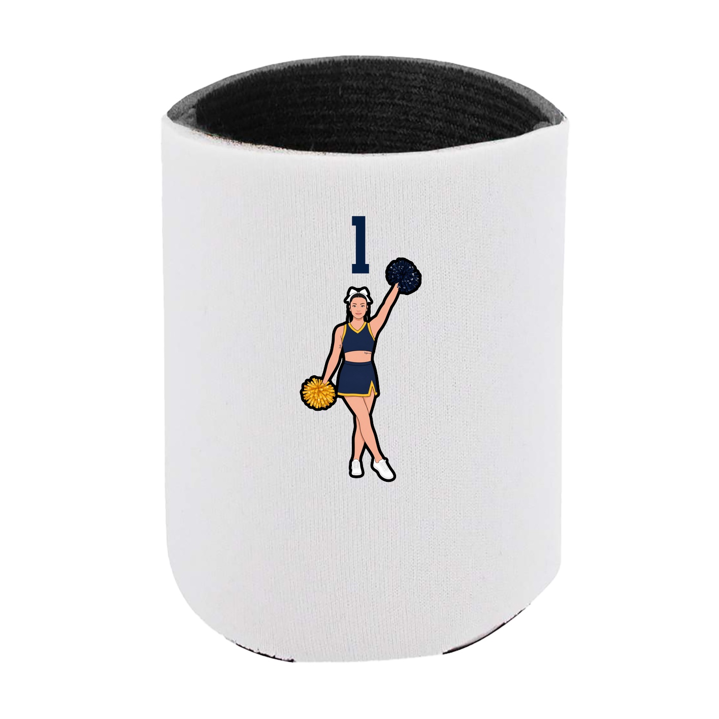 Can Holder — Number Top in White