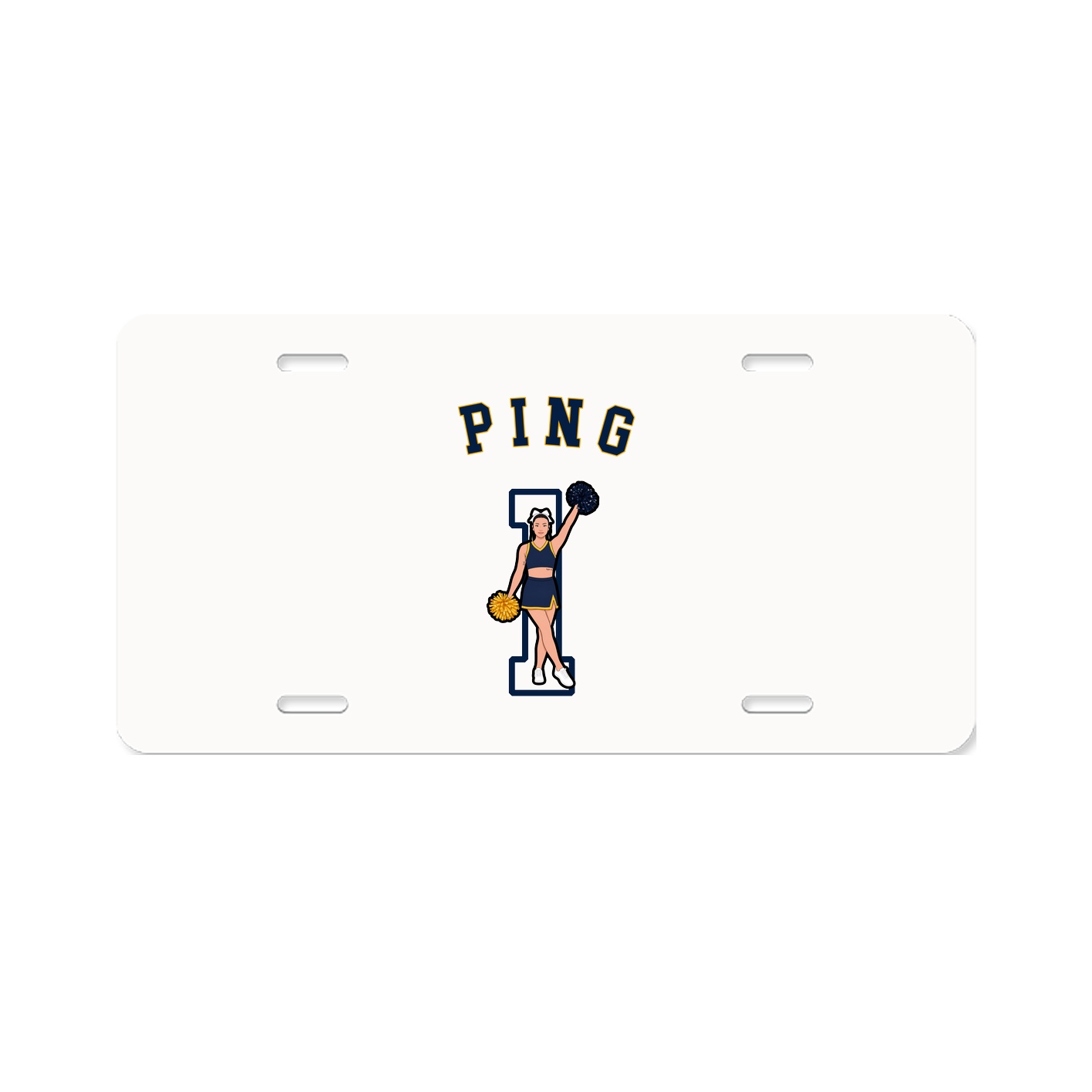 License Plate — Shirsey Arch in Classic