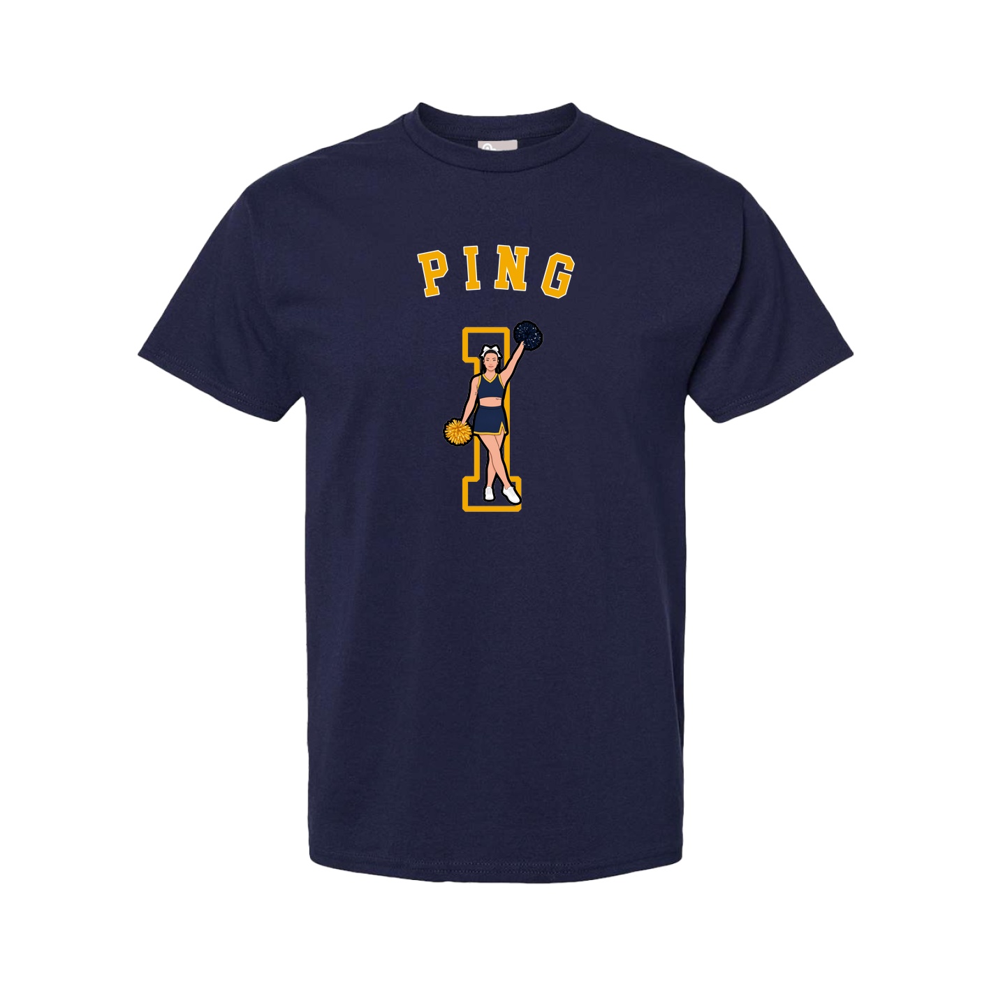 Youth Tee — Shirsey Arch in Navy