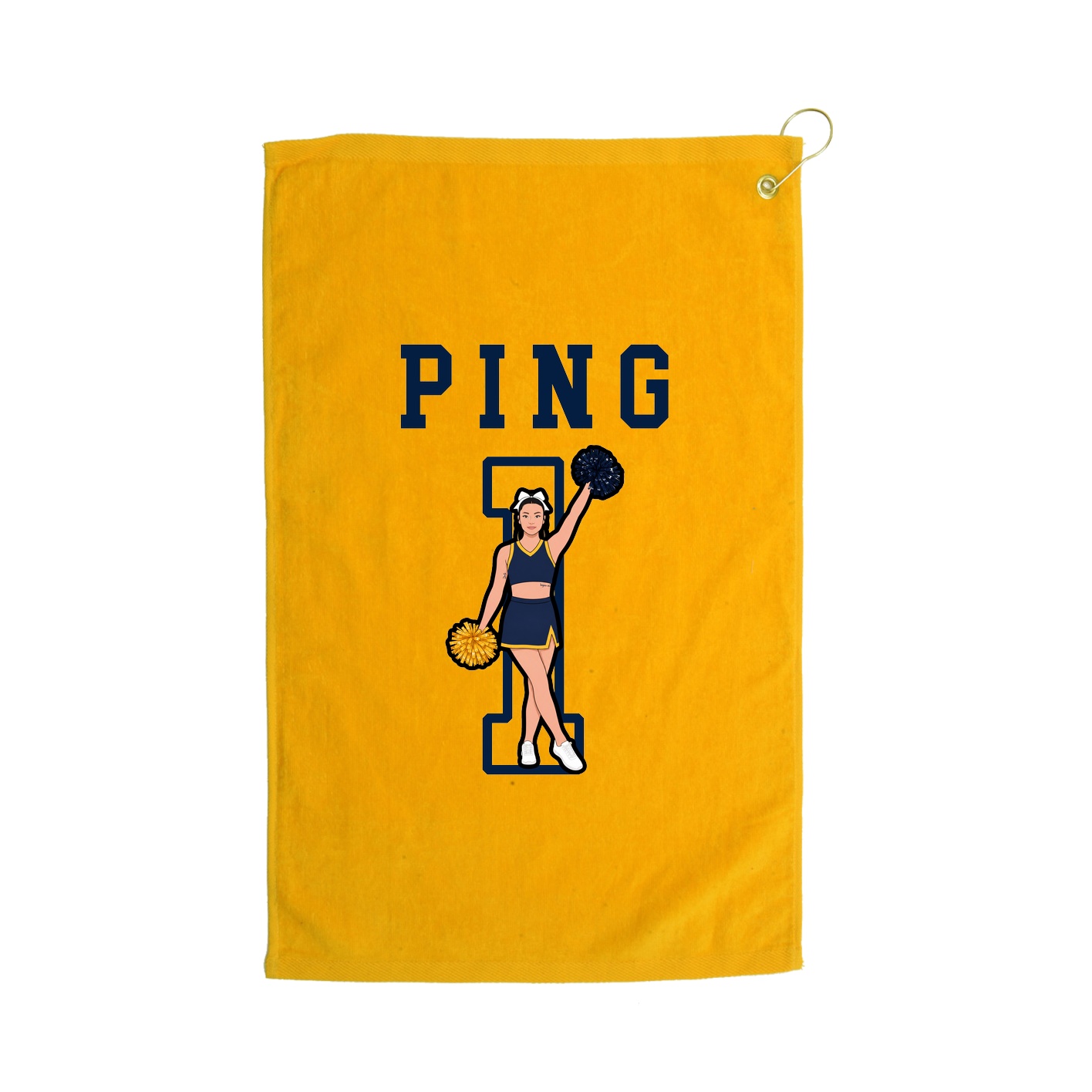 Golf Towel — Shirsey in Gold