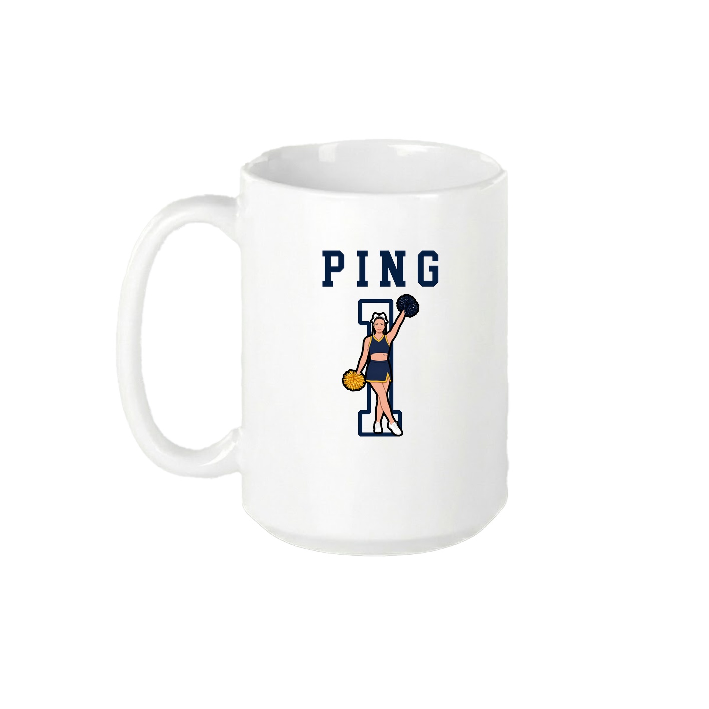 15oz Coffee Mug — Shirsey in White
