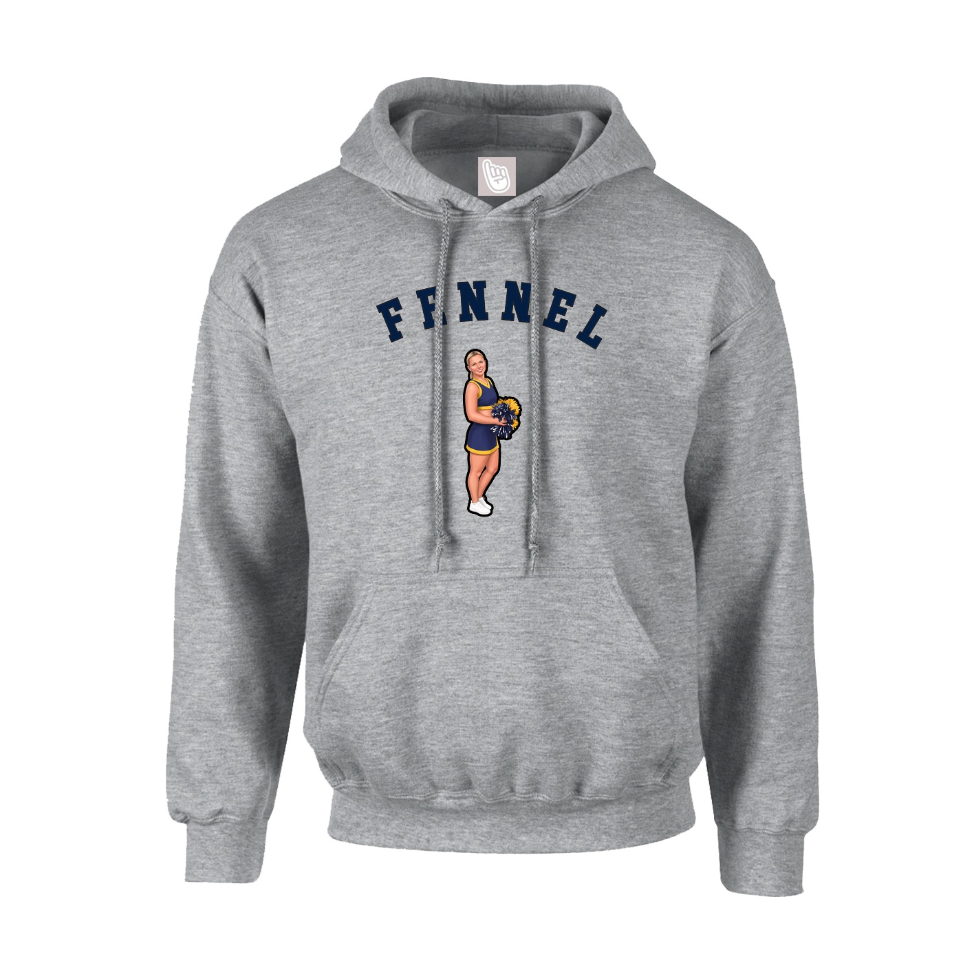 Hoodie — Shirsey Arch in Grey