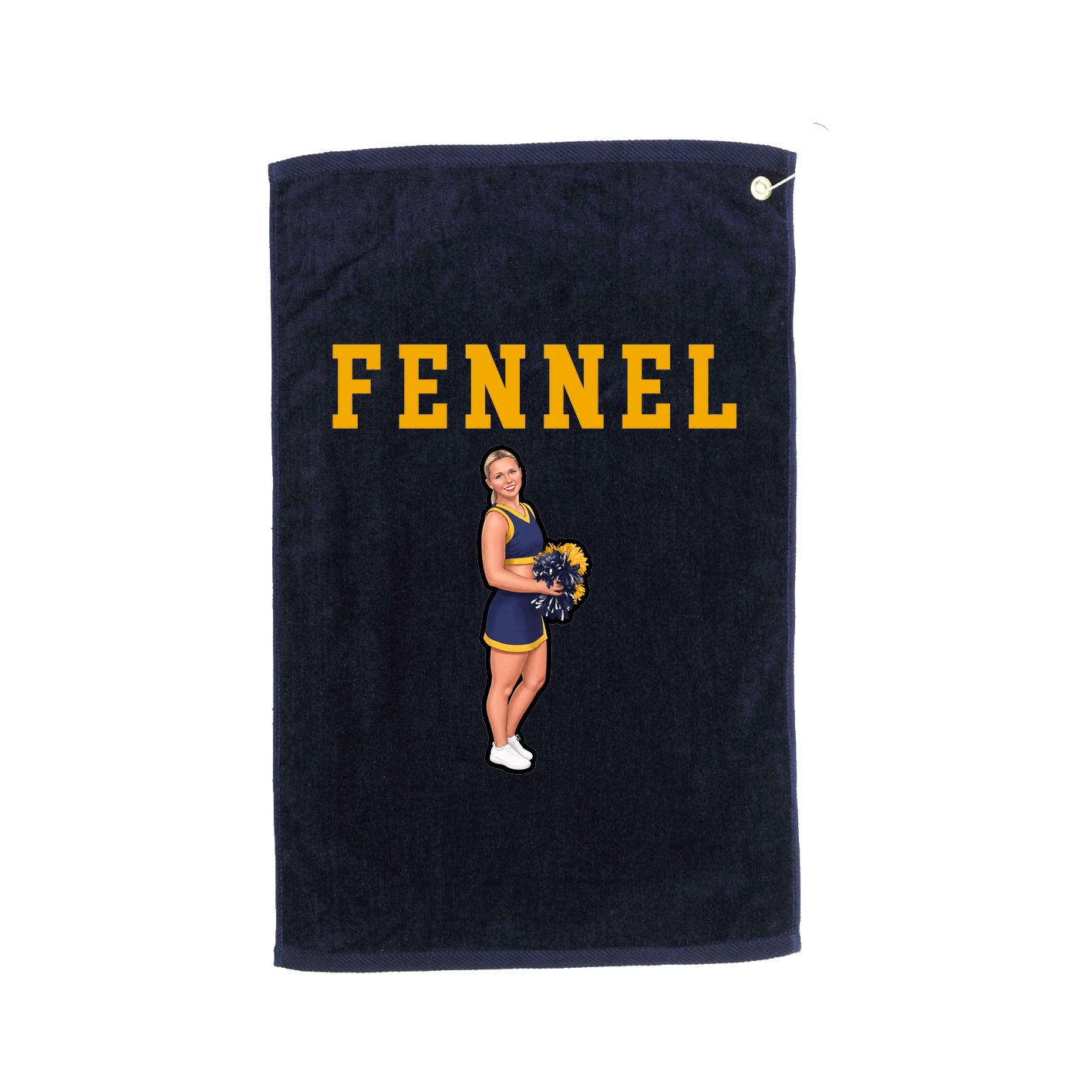 Golf Towel — Shirsey in Navy