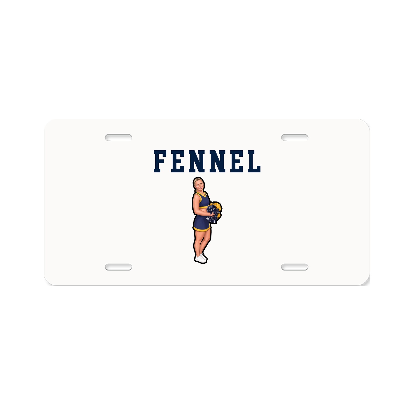 License Plate — Shirsey in Classic