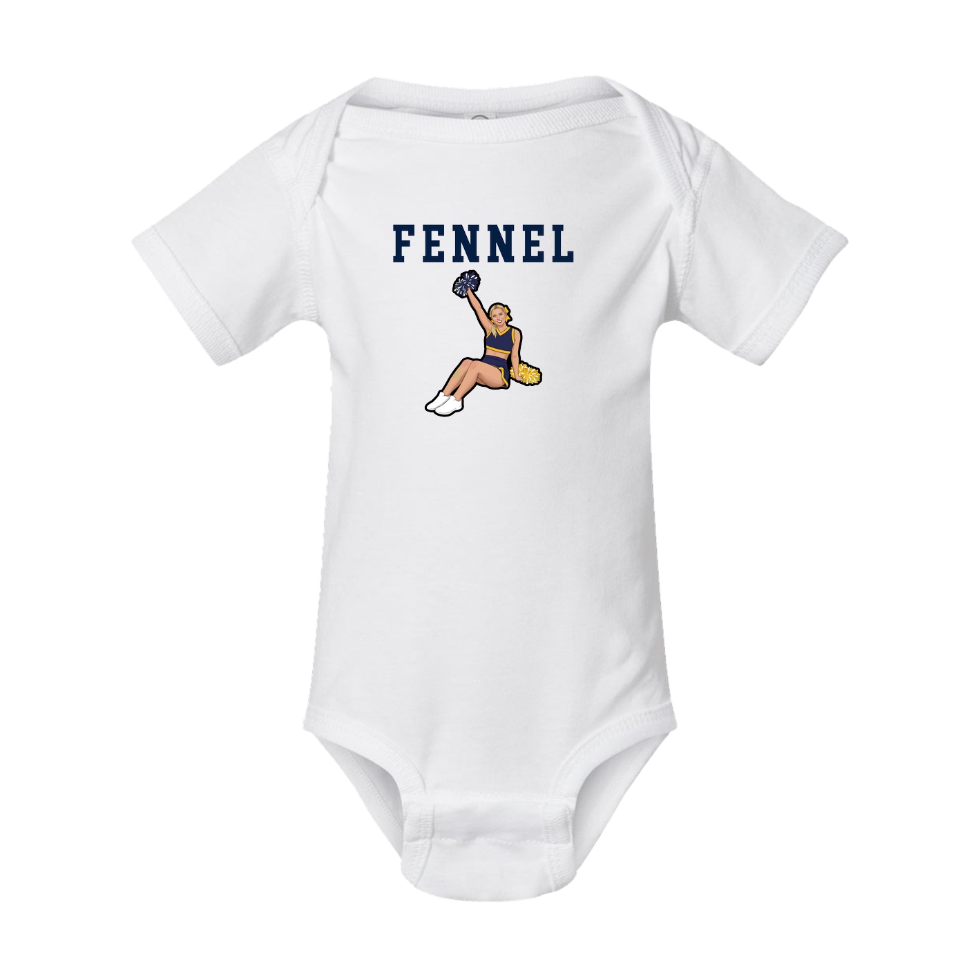 Baby Onesie — Shirsey in White
