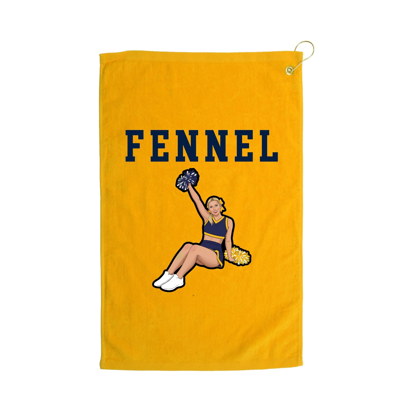 Golf Towel — Shirsey in Gold