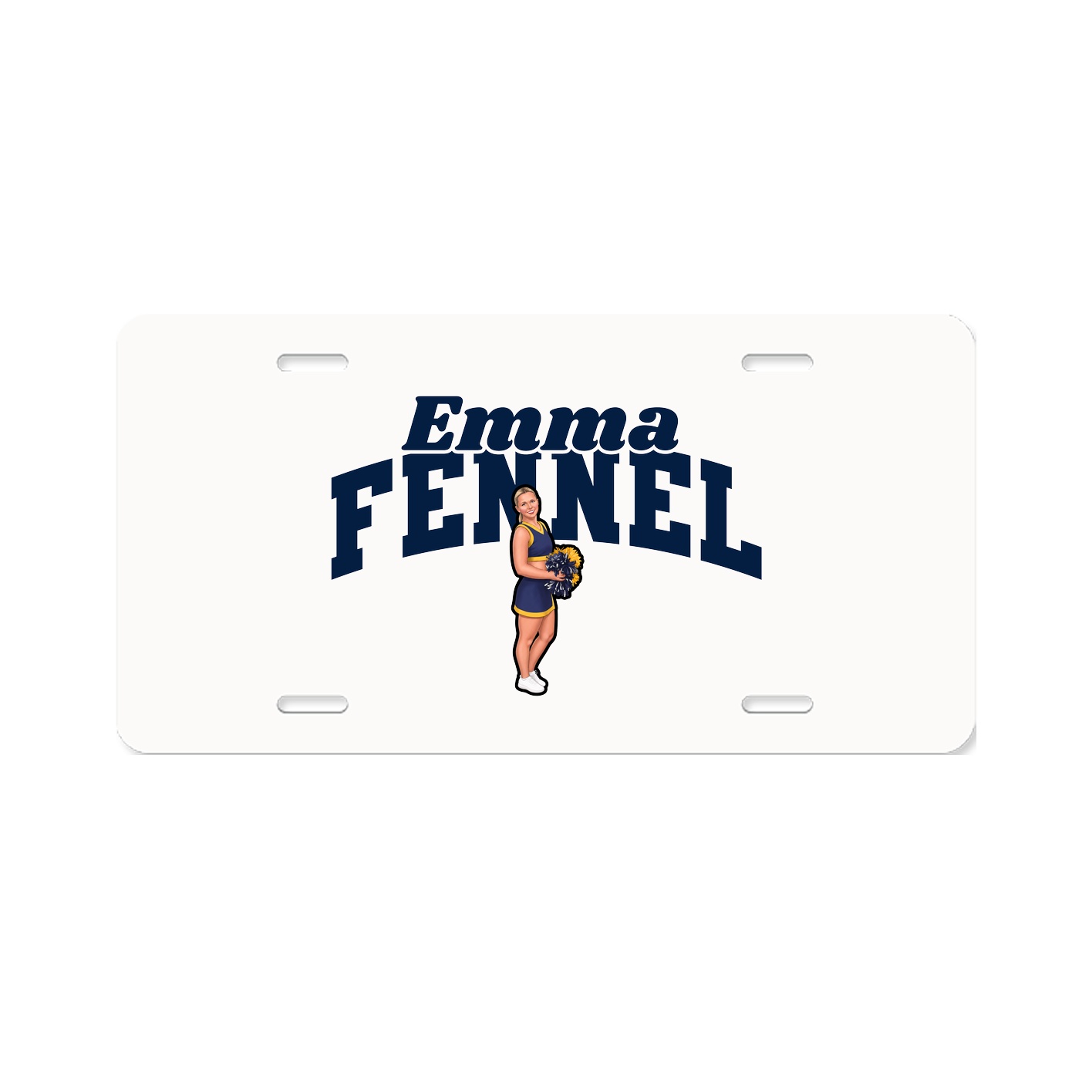 License Plate — Signature Arch in Classic