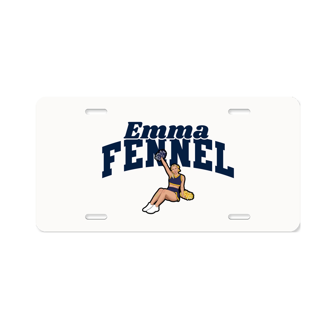 License Plate — Signature Arch in Classic