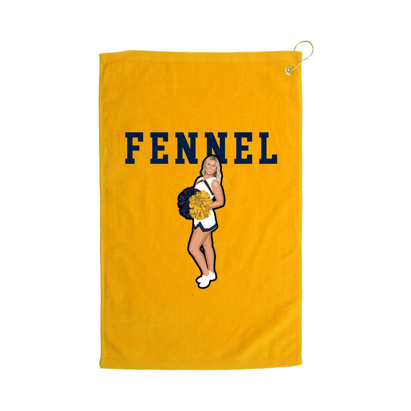 Golf Towel — Shirsey in Gold