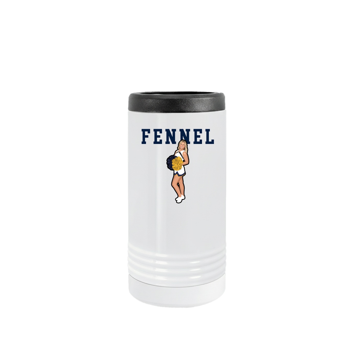 Slim Beverage Holder — Shirsey in White