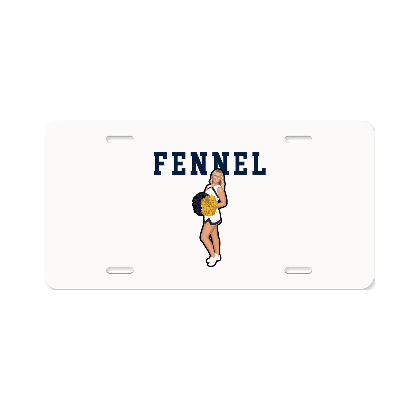 License Plate — Shirsey in Classic