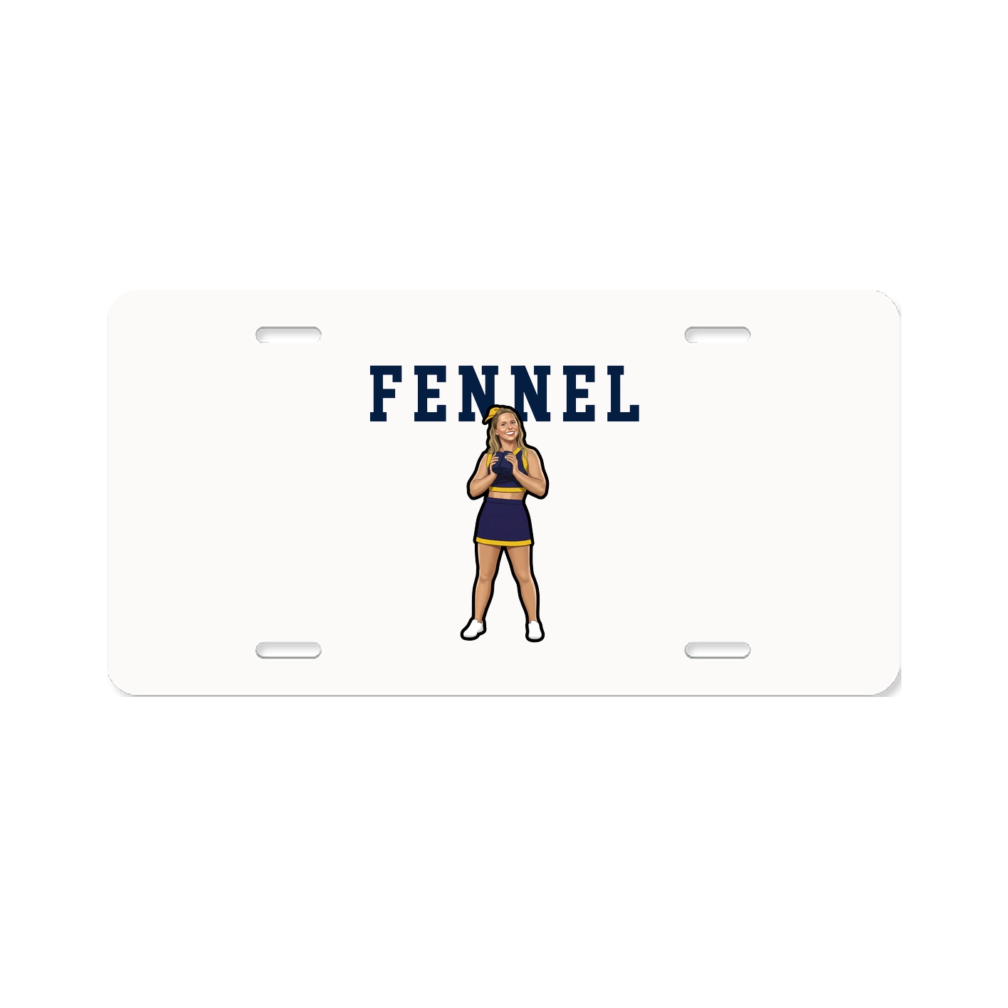 License Plate — Shirsey in Classic