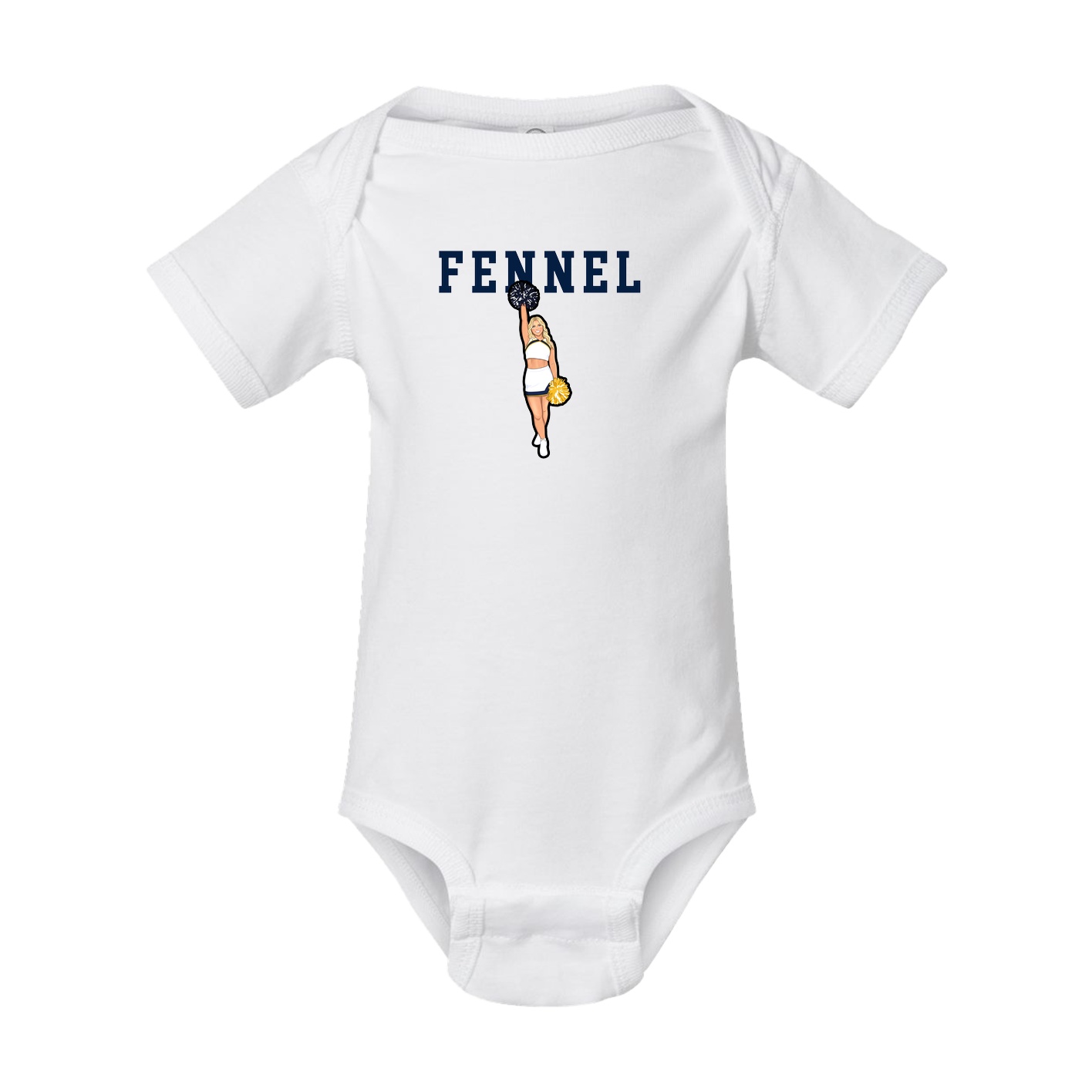 Baby Onesie — Shirsey in White