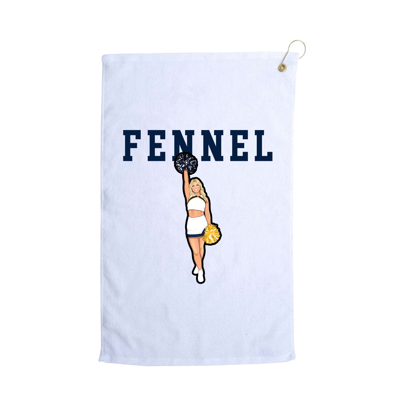 Golf Towel — Shirsey in White