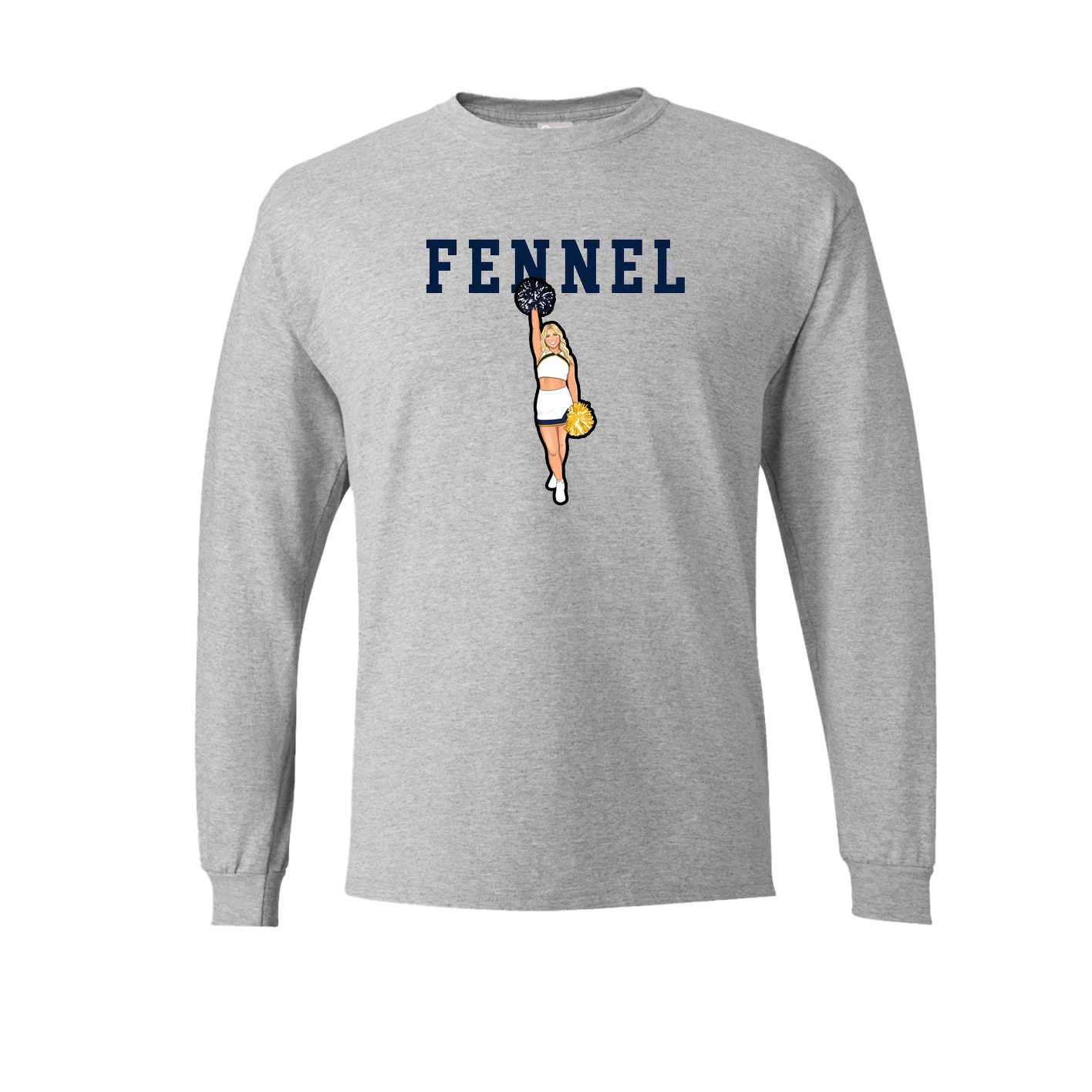 Long Sleeve Tee — Shirsey in Grey