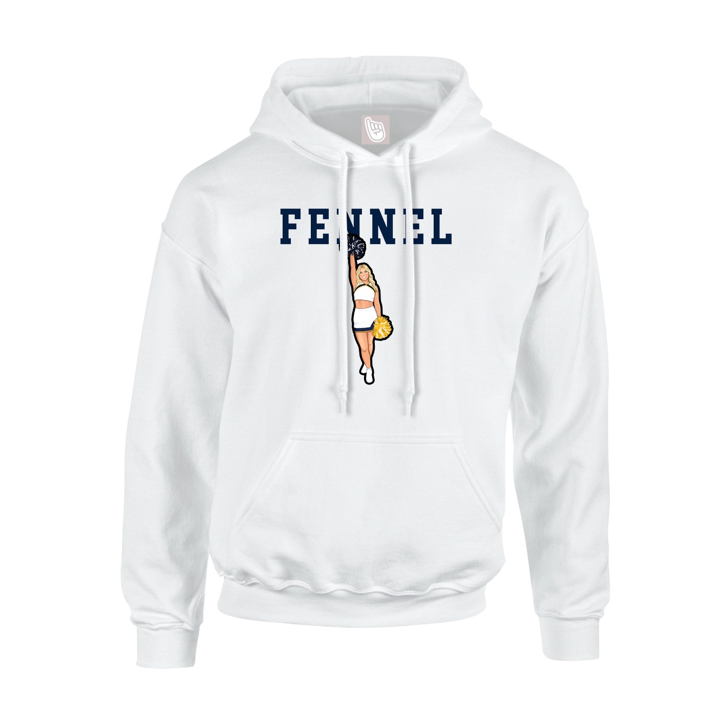 Youth Hoodie — Shirsey in White