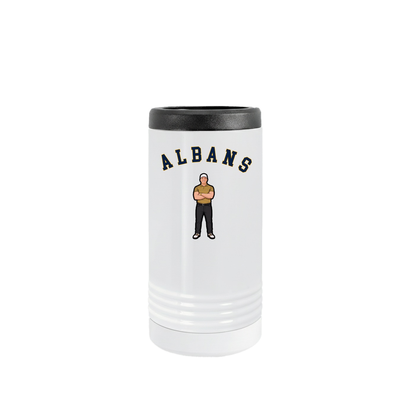 Slim Beverage Holder — Shirsey Arch in White