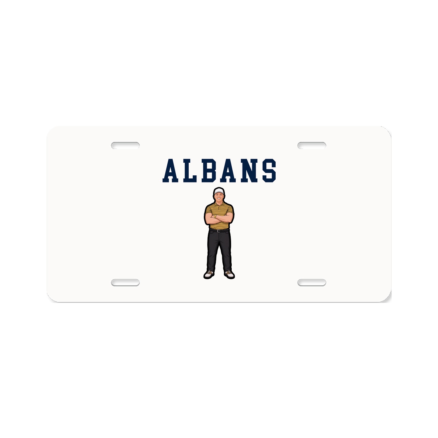License Plate — Shirsey in Classic