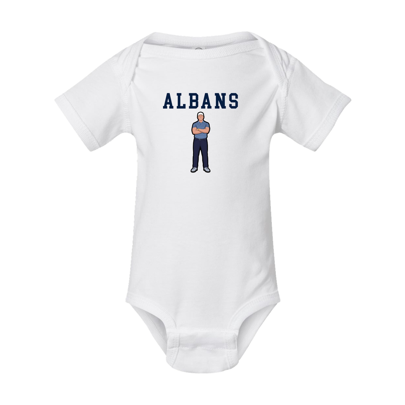 Baby Onesie — Shirsey in White