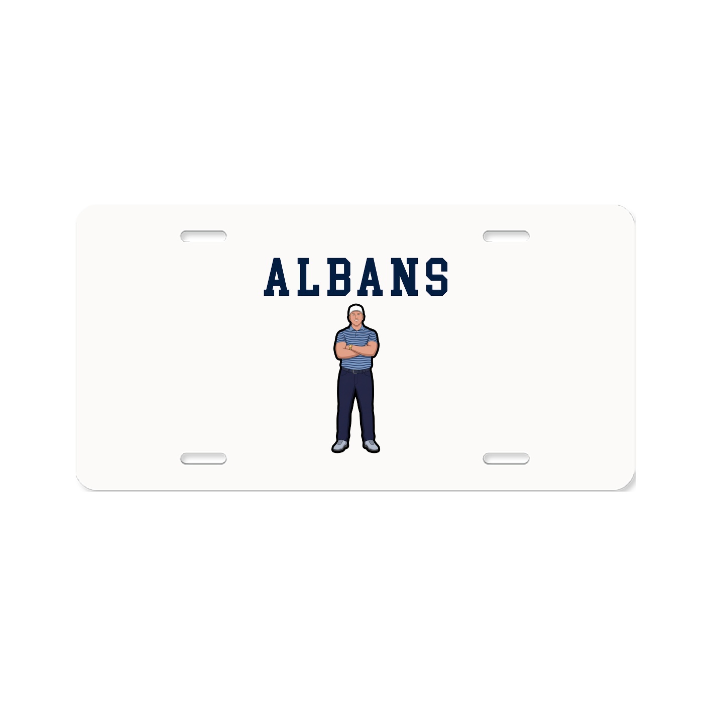 License Plate — Shirsey in Classic