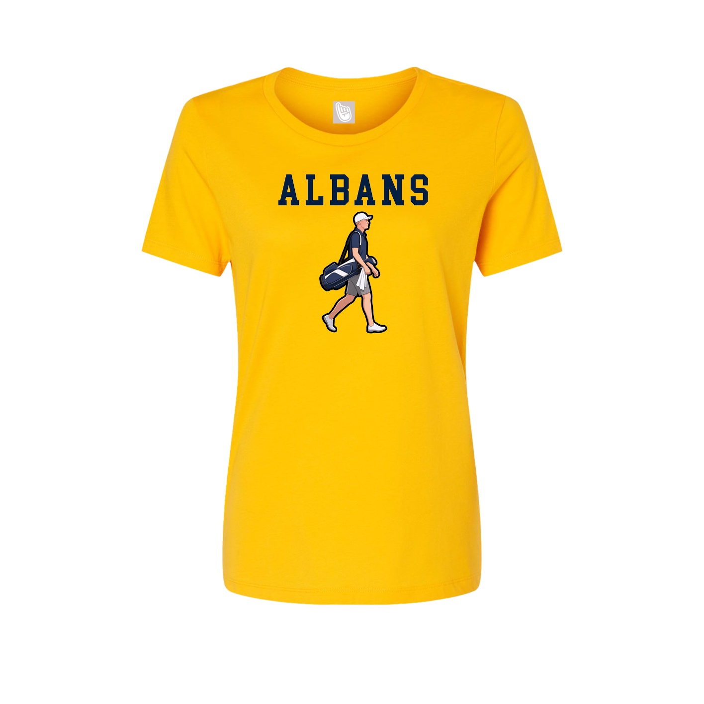 Fitted Women's Tee — Shirsey in Gold