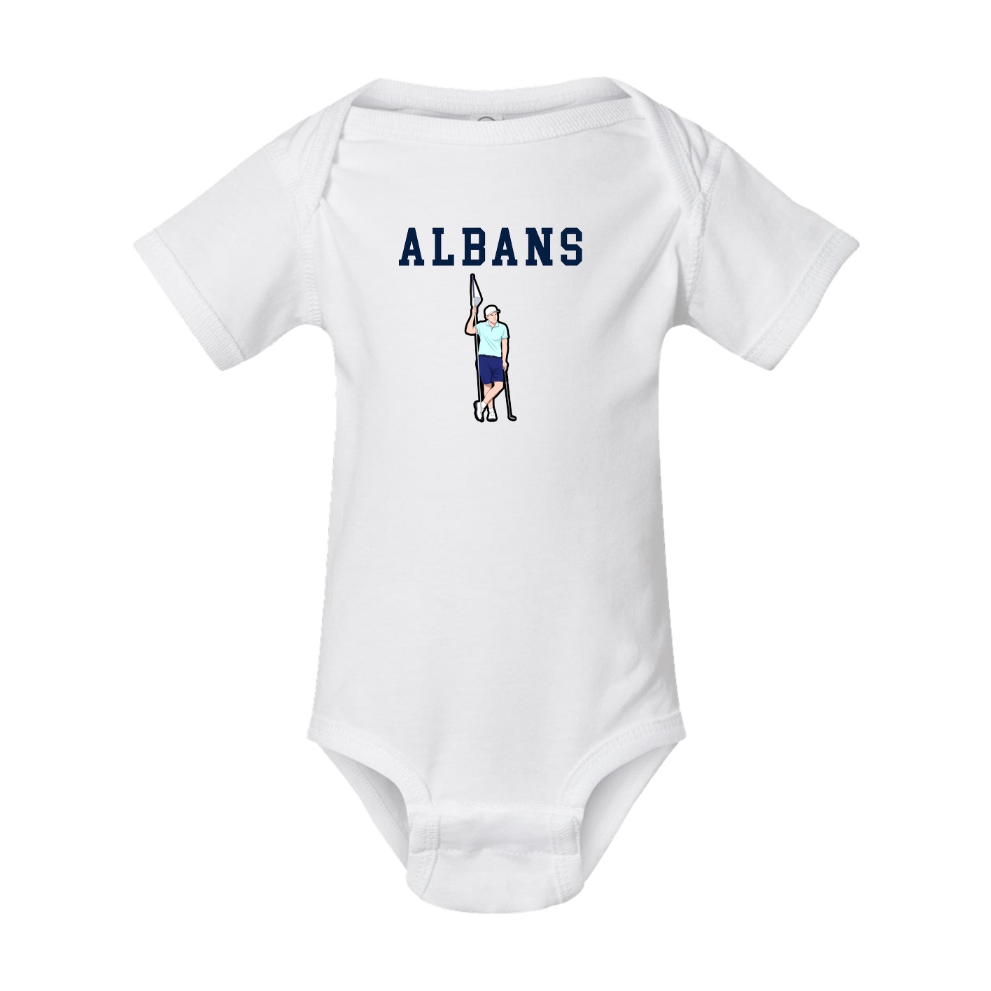 Baby Onesie — Shirsey in White