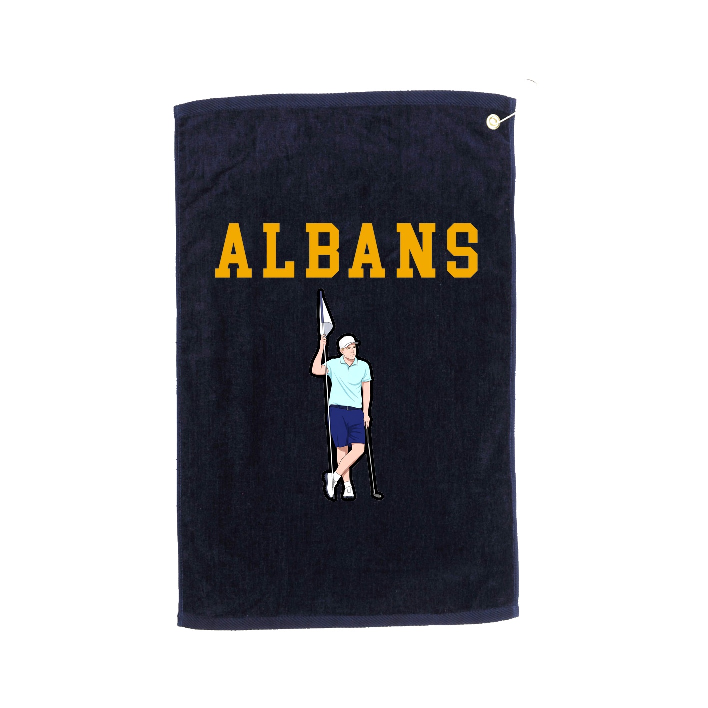 Golf Towel — Shirsey in Navy