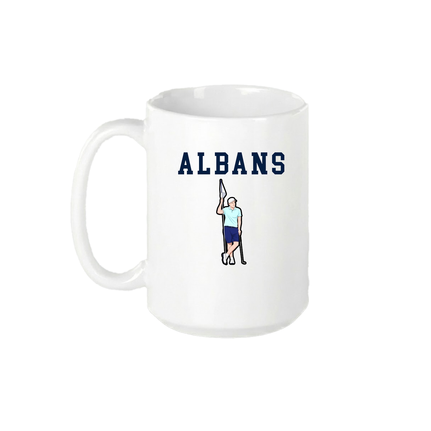 15oz Coffee Mug — Shirsey in White