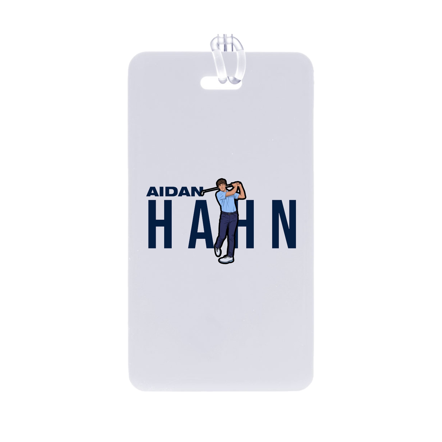 Bag Tag — Player Name in Classic