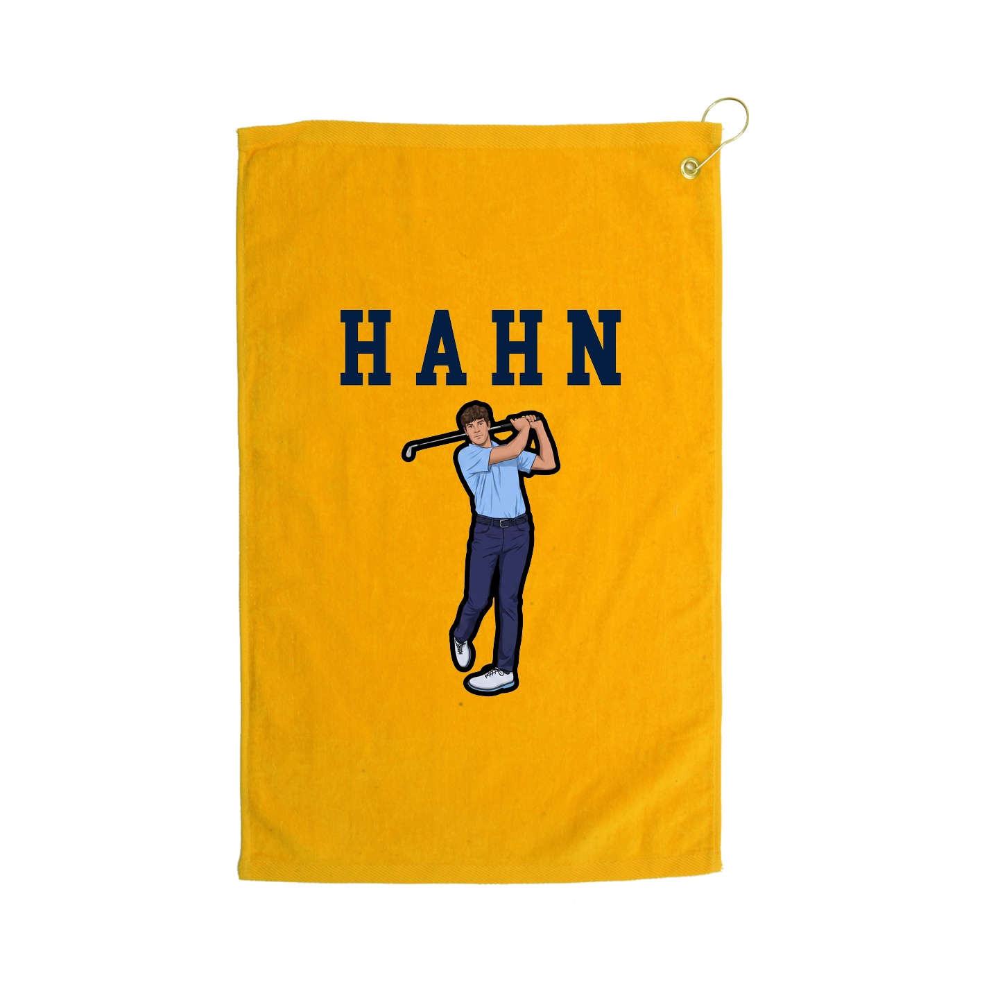 Golf Towel — Shirsey in Gold