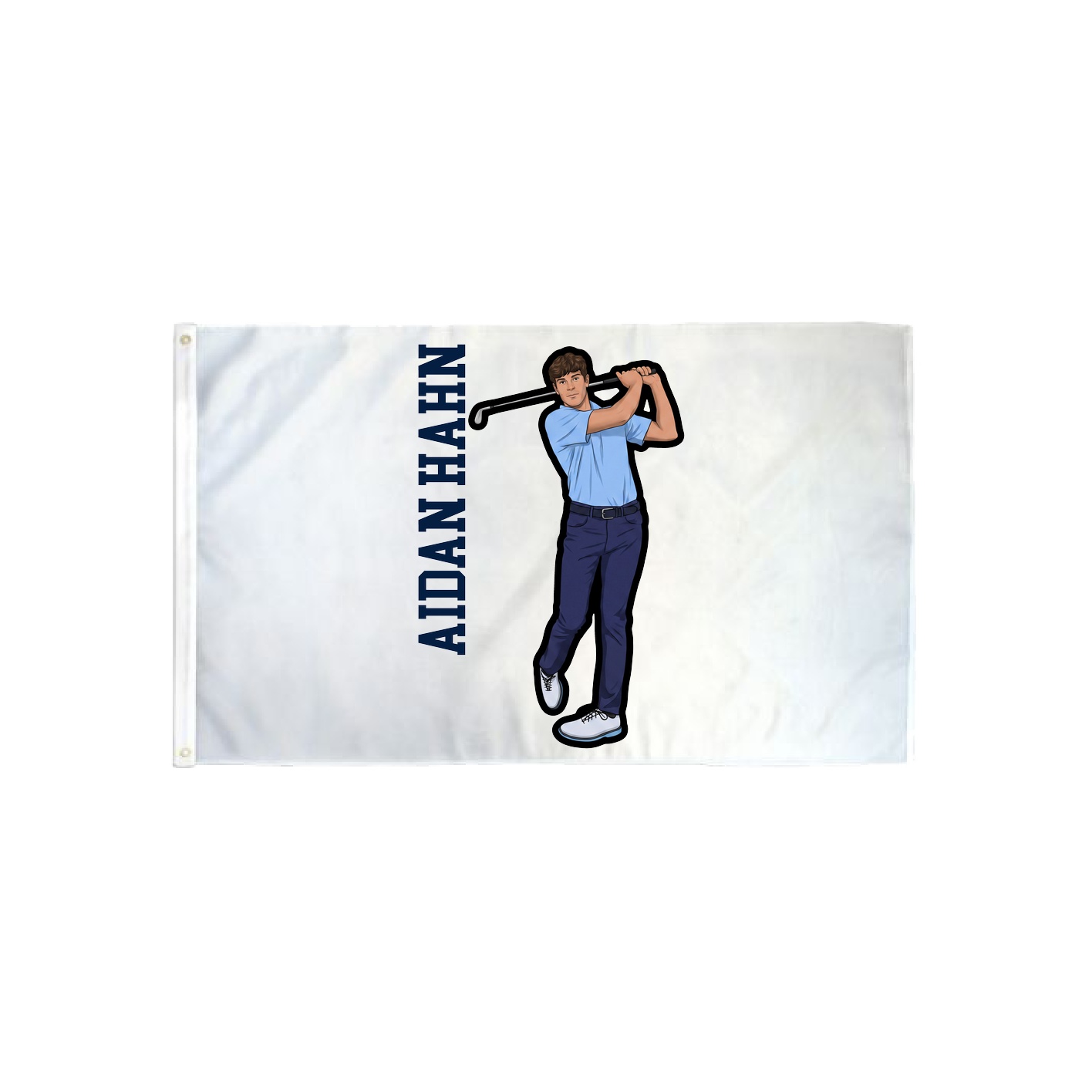 3x5 Flag — Name Vertical in Classic