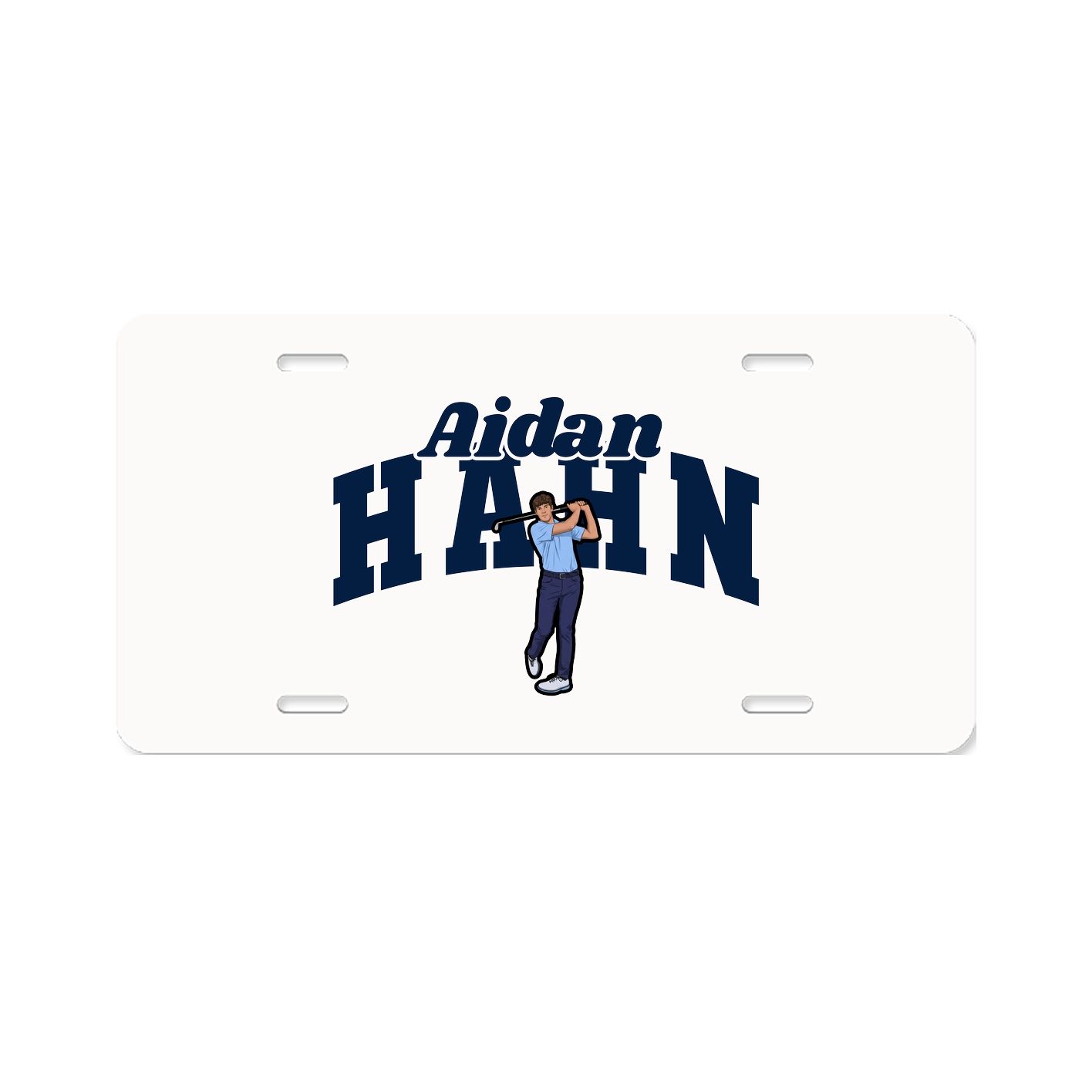 License Plate — Signature Arch in Classic
