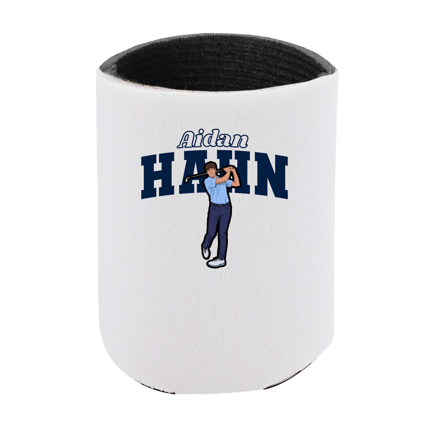 Can Holder — Name Arch in White