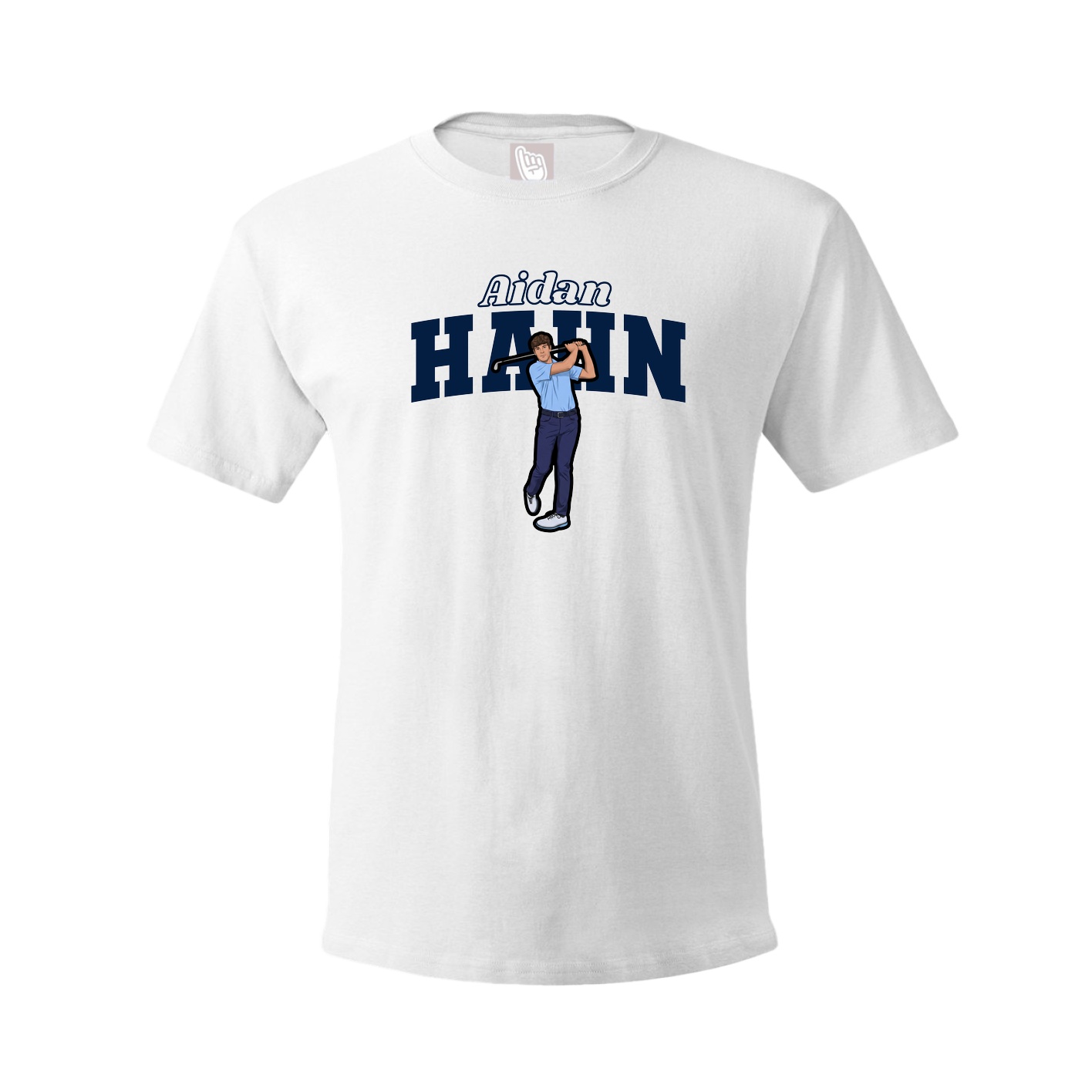 Tee — Name Arch in White